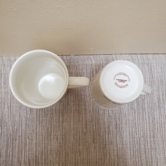 Set of 2 Starbucks Coffee Mugs Tall 12 Ounces - Picture 5 of 8